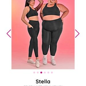 POPFIT STELLA patterned leggings with pockets